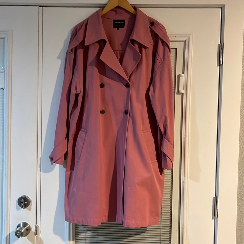 Something Navy Coat